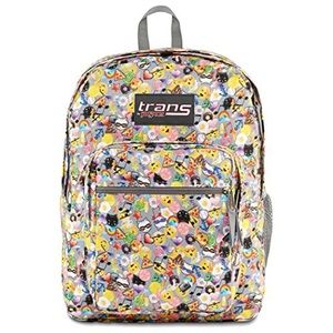 Jansport Supermax Multi Emoticon Backpack Sport School Travel Pack